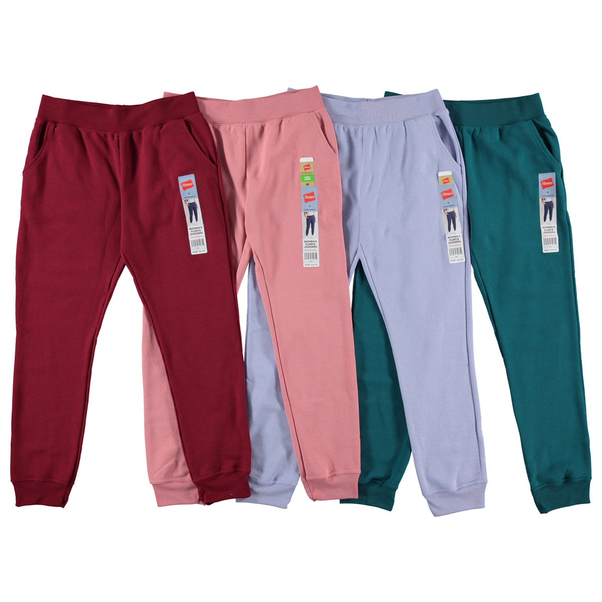 Hanes Women Fleece Jogger - Assorted Colors & Sizes (4F38) – Fitrite Brands