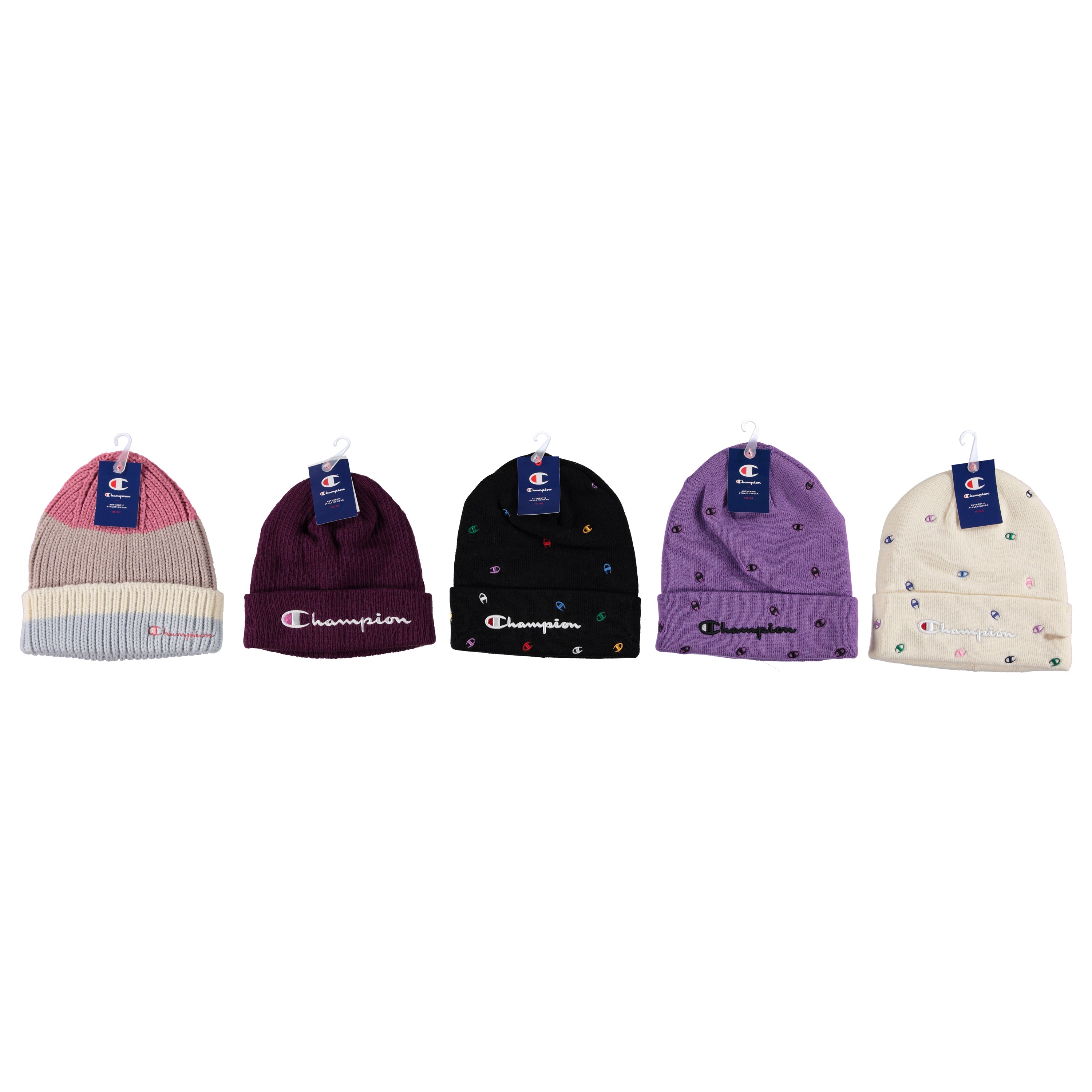 Champion Ladies Knit Cuff Hats - Assorted Colors & Styles (CHLCF)
