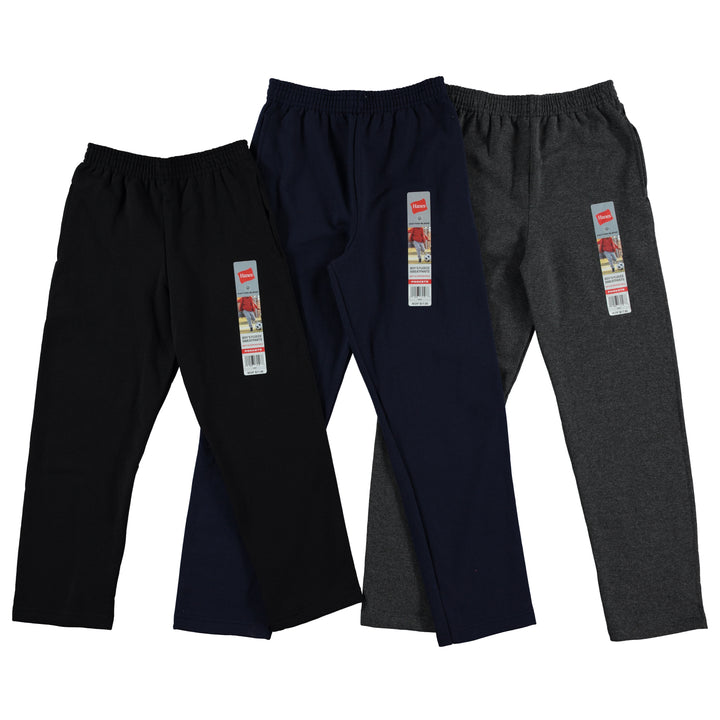 Hanes Boys Sweatpants With Pockets - Assorted Colors & Sizes (D097)