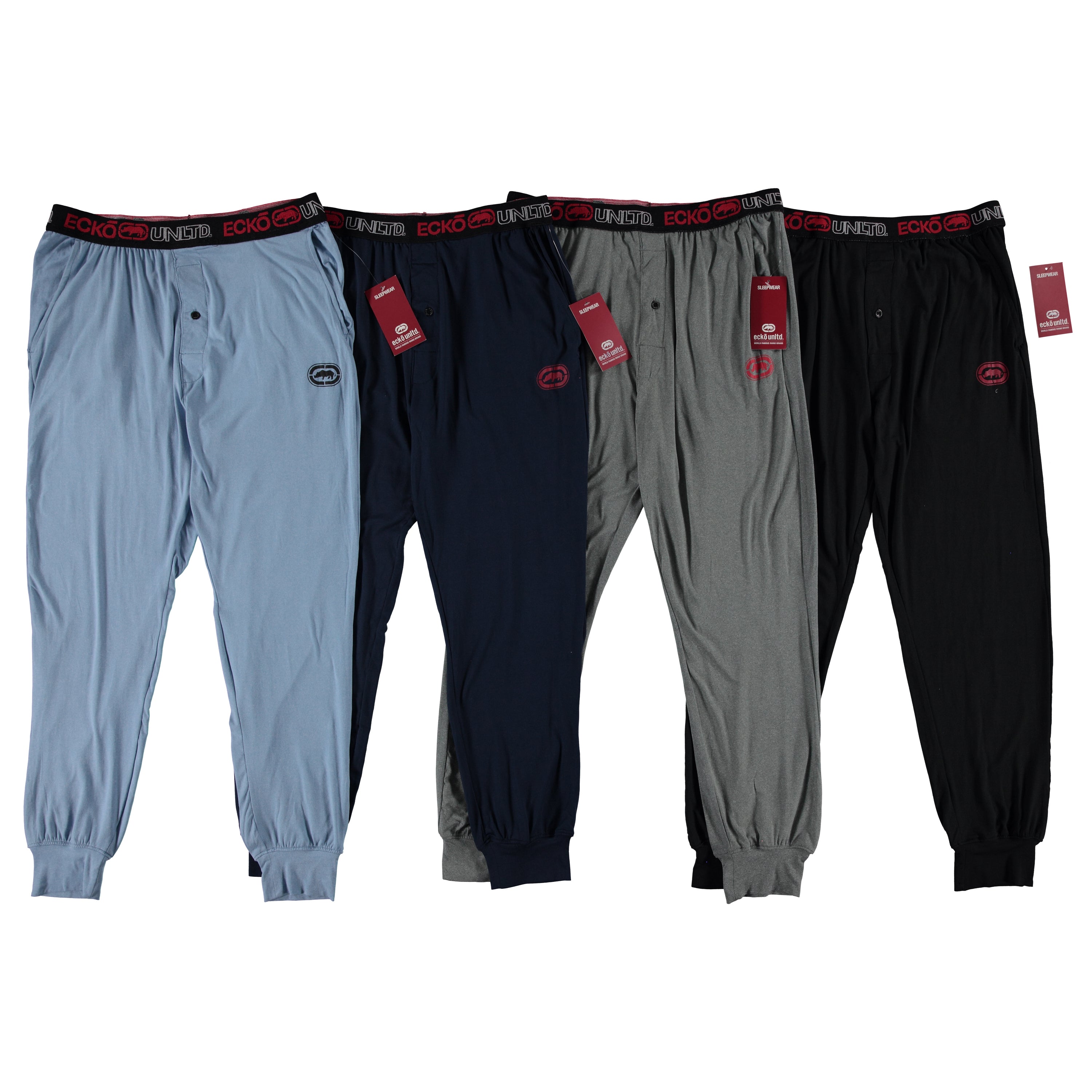 Ecko Mens Yummy Sleep Pant Joggers - Assorted Designs & Sizes S-XL To Case (EKJ01S22)