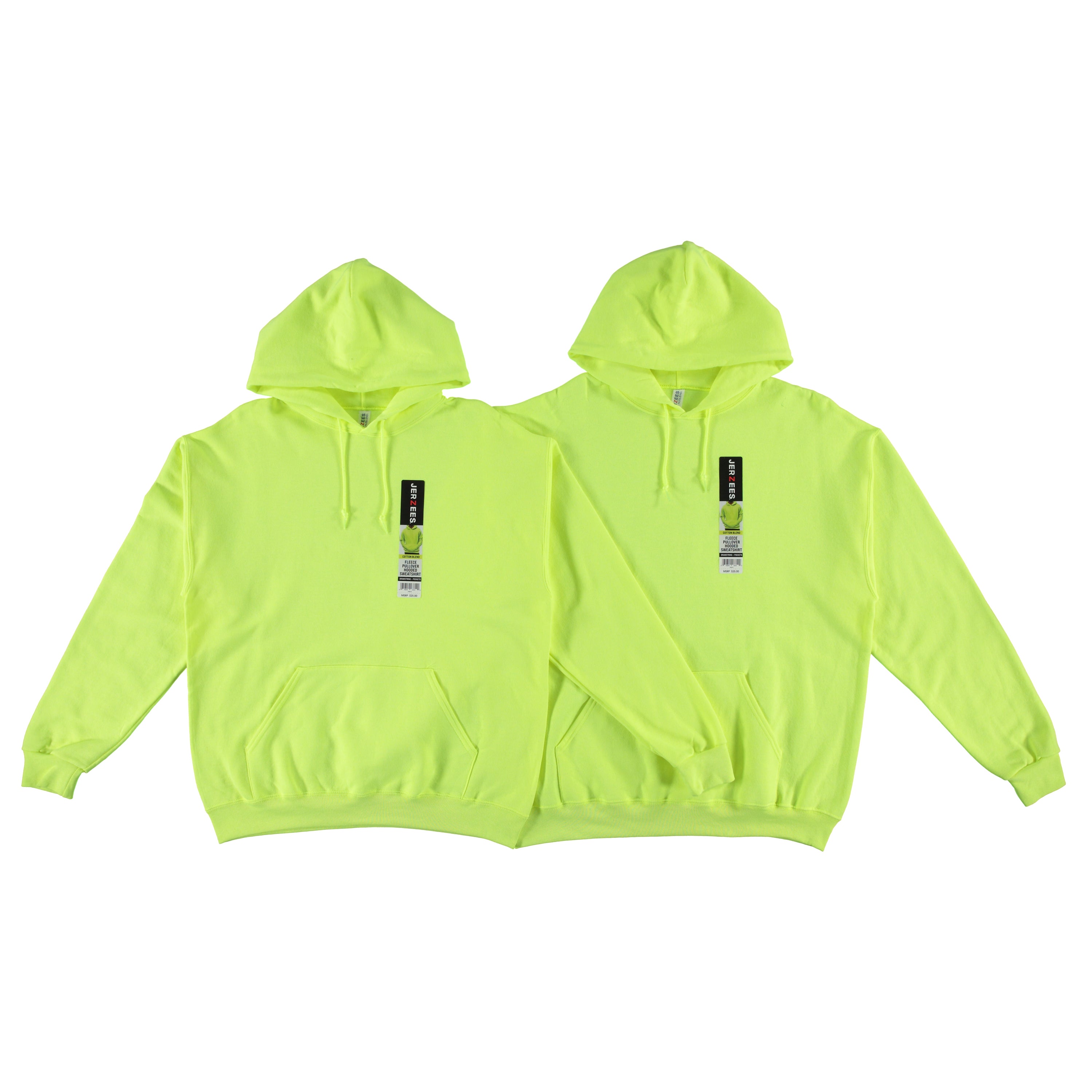 Fruit Of The Loom Mens Safety Green Sweatshirts - Assorted Colors & Sizes S-2X (F423-G)