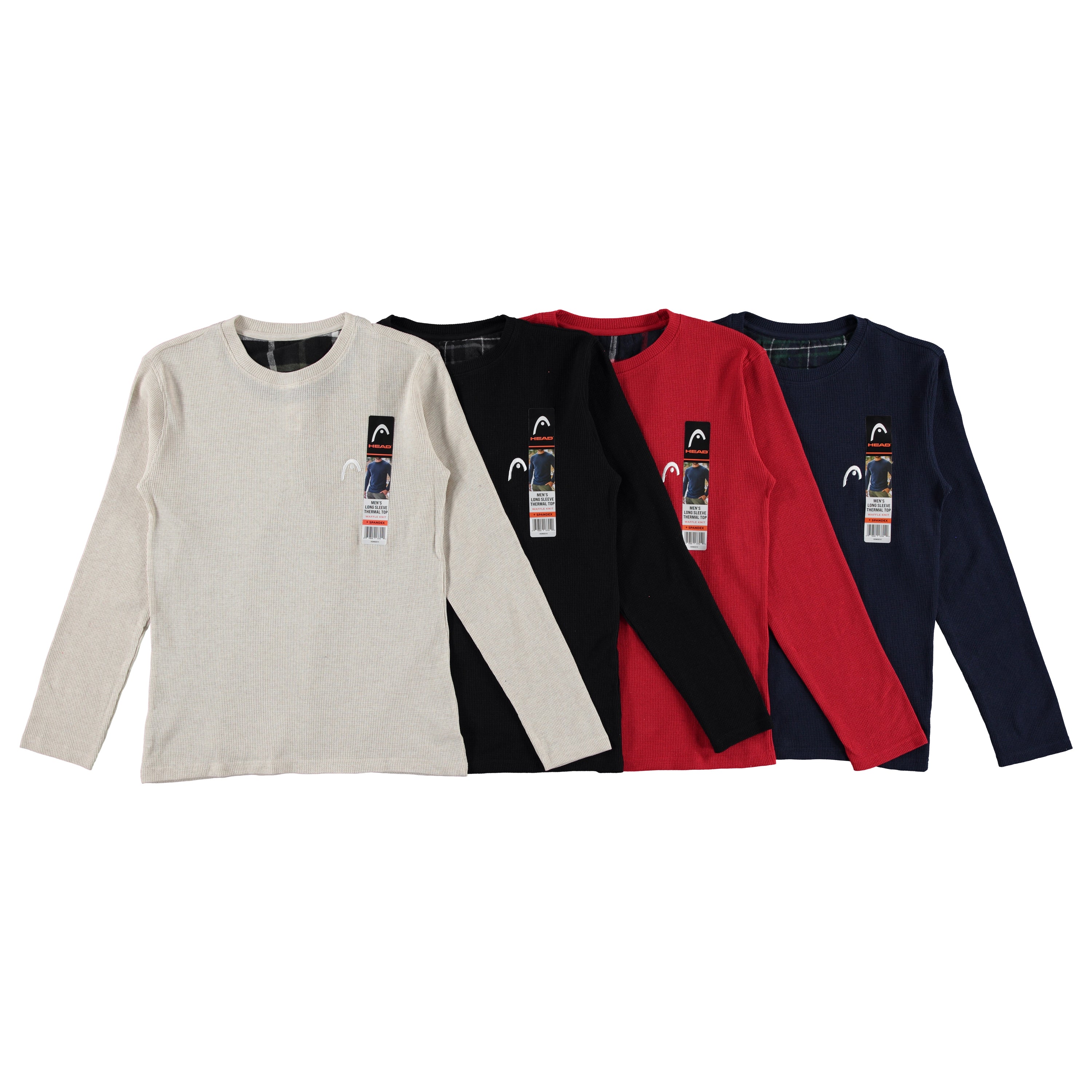 Head Mens L/S Spandex Thermal Top S-XL (HDM3215)