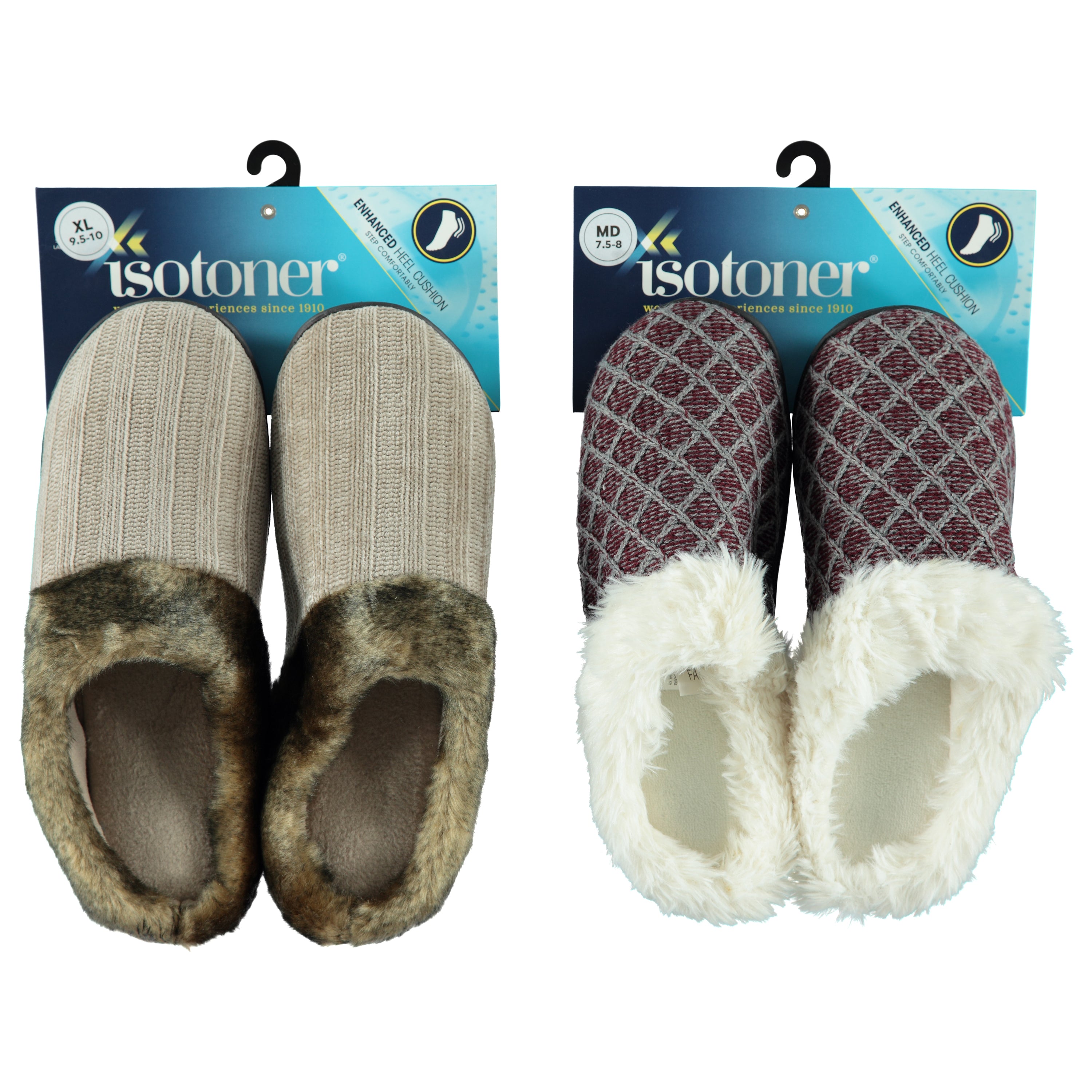 Isotoner Women's Slippers - Assorted Colors, Sizes & Styles to Case (ISLSO-BP)
