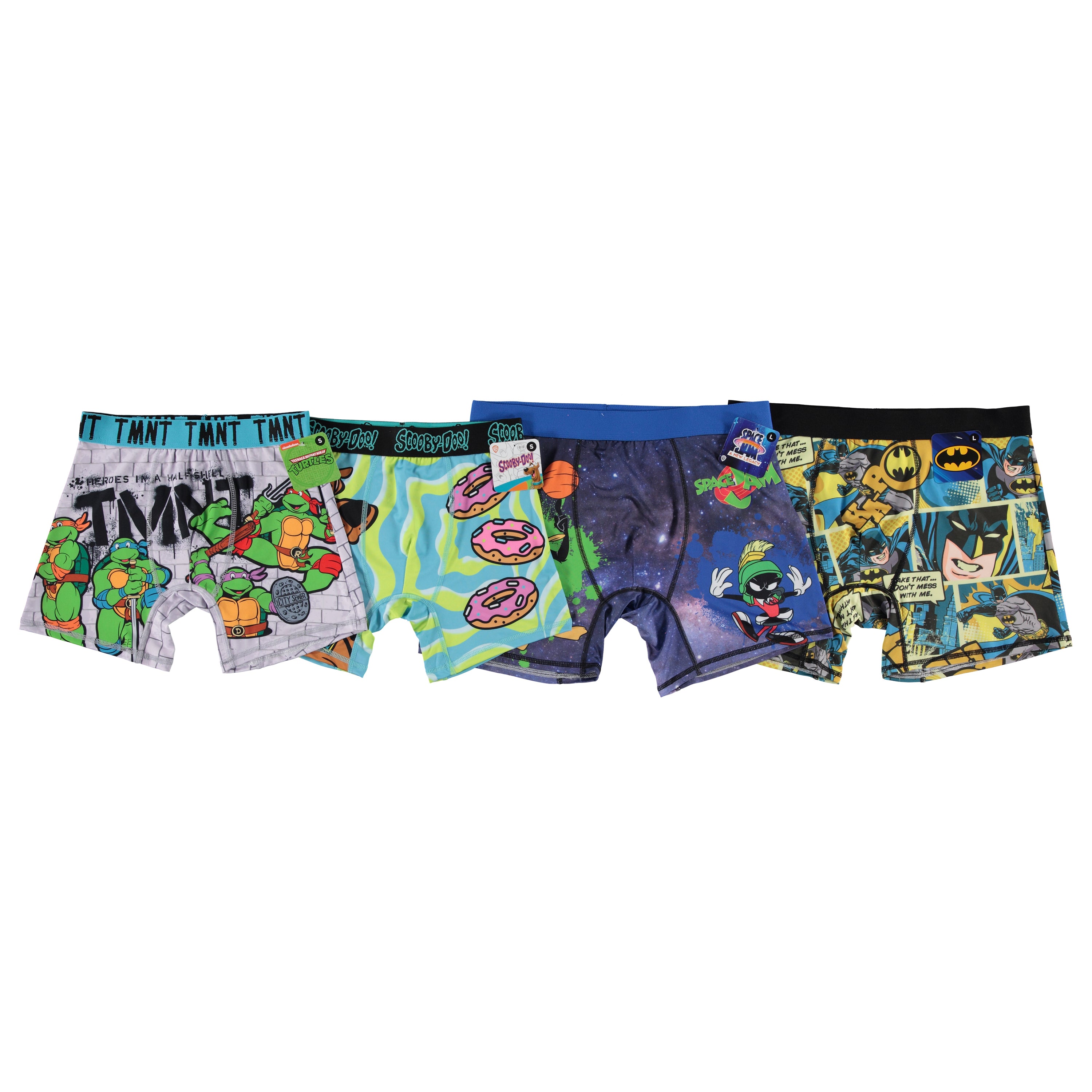 Mens Licensed Boxer Briefs - Assorted Sizes & Designs To Case (MBBLIC)