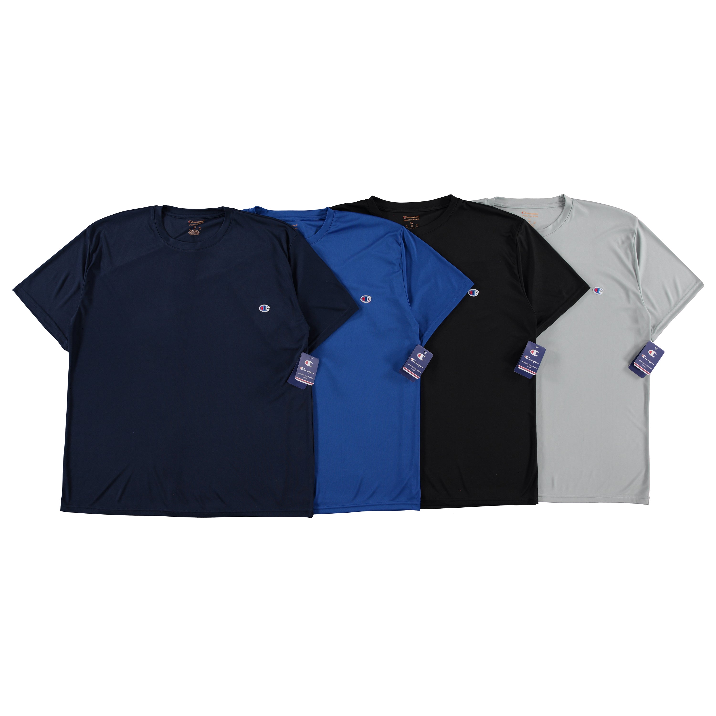Champion Men's Performance Tee, Short Sleeve, Assorted Colors and Sizes S-2XL (MTDF005C)