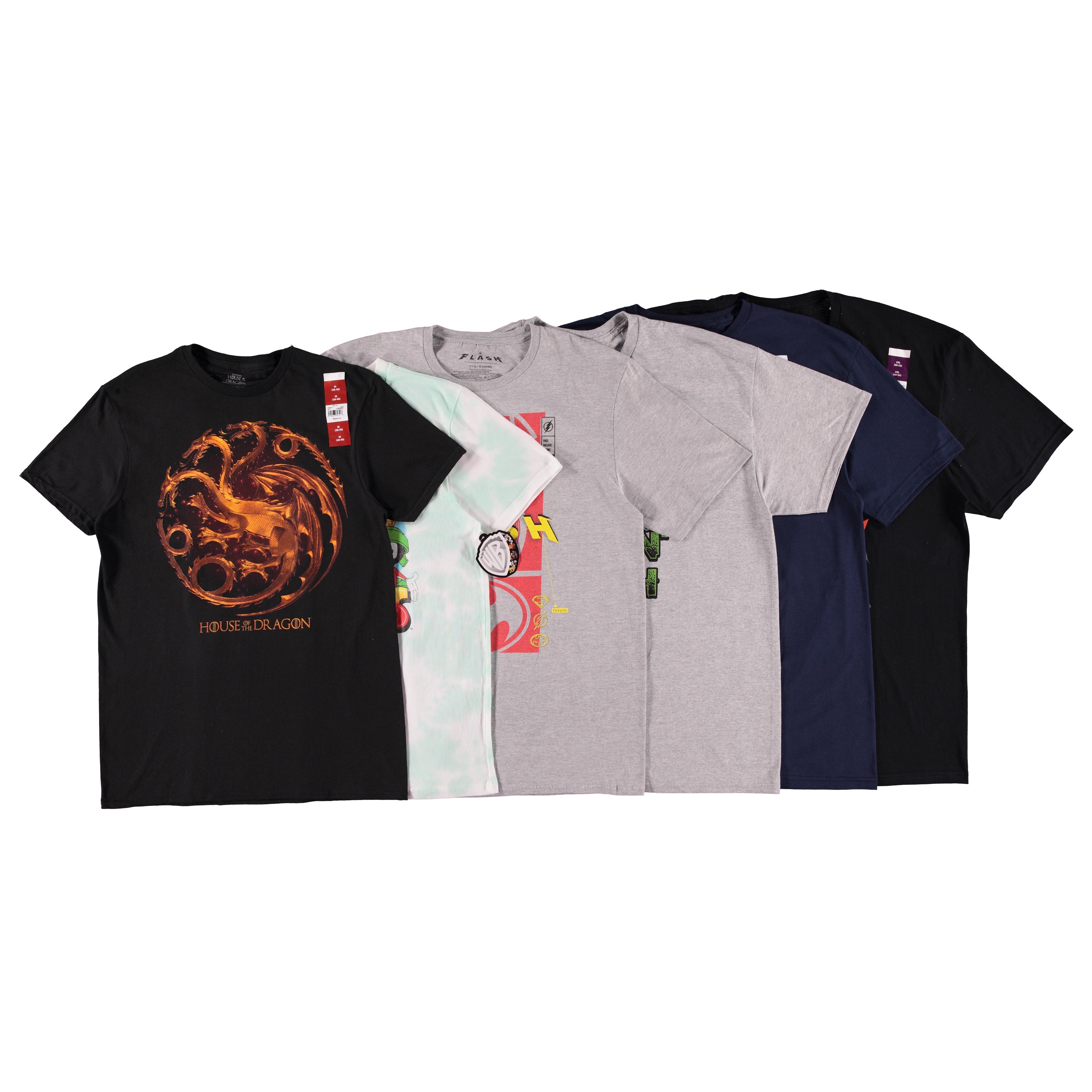 Mens Short Sleeve Print Licensed Tee - Assorted Designs S-2X (MV119)