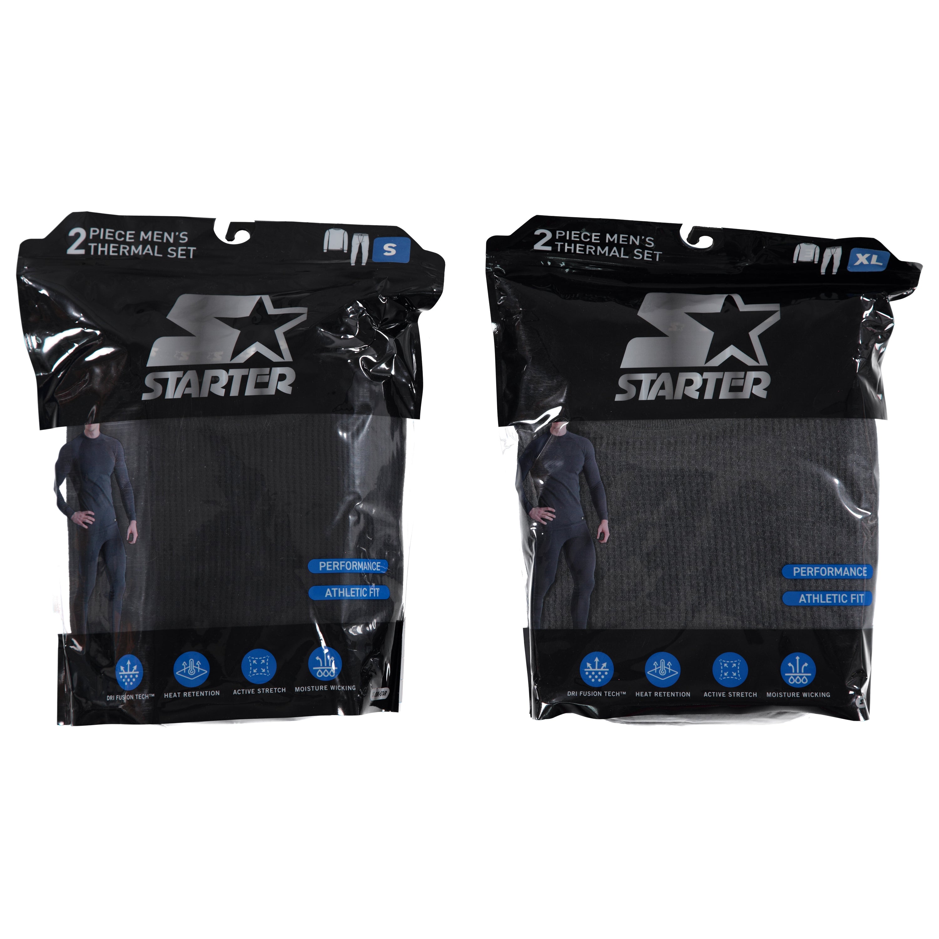 Starter Mens 2 Piece Thermal Sets - Assorted Colors & Sizes (STM4968)